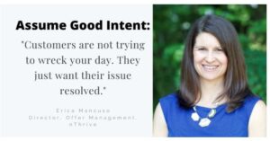 dark haired femail in blue dress